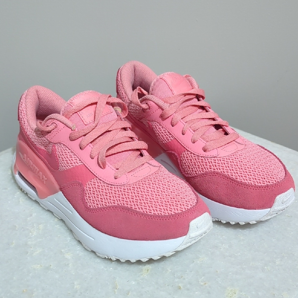 Nike Air Max Pink and White Sneakers